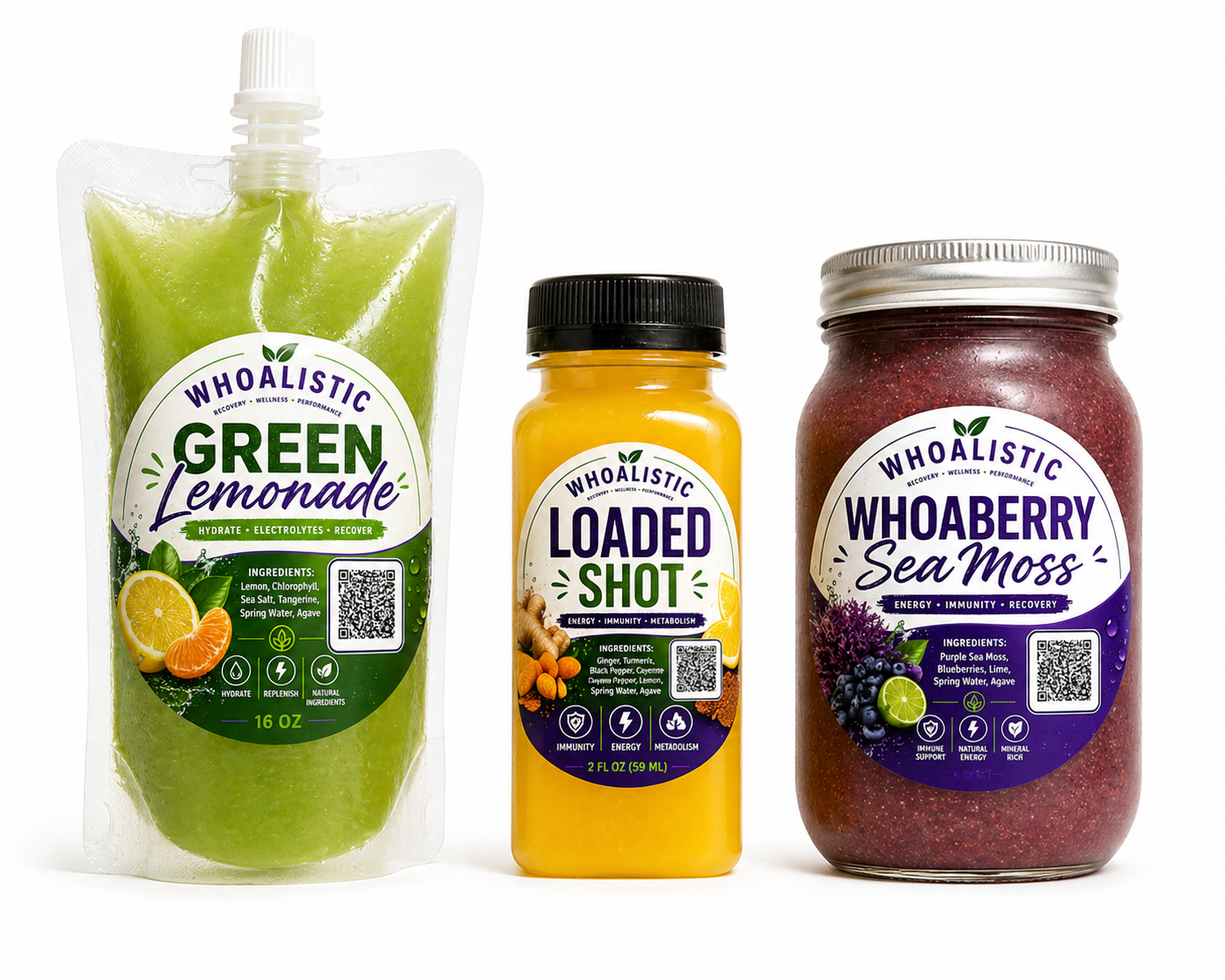 Whoalistic wellness drink